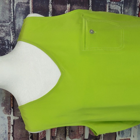 Vintage Lew Magram Collection Silk Crepe de Chine Tank - Picture 2 of 6